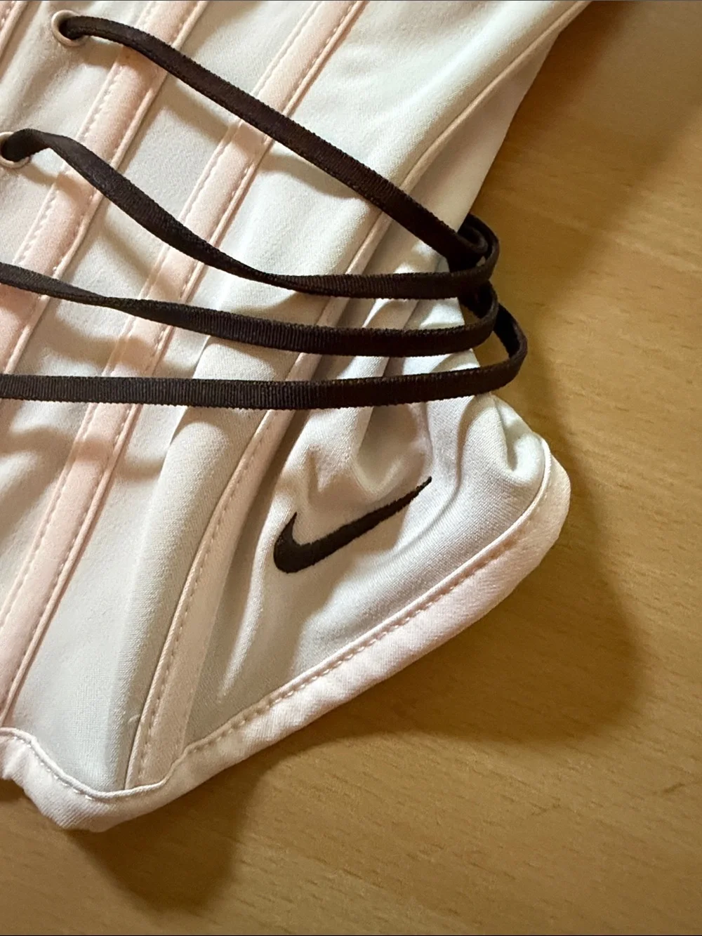 Nike Light Pink and Brown Active Bustier - Picture 2 of 6